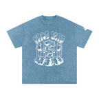 The King - Snow Washed Oversized Cotton T-Shirt