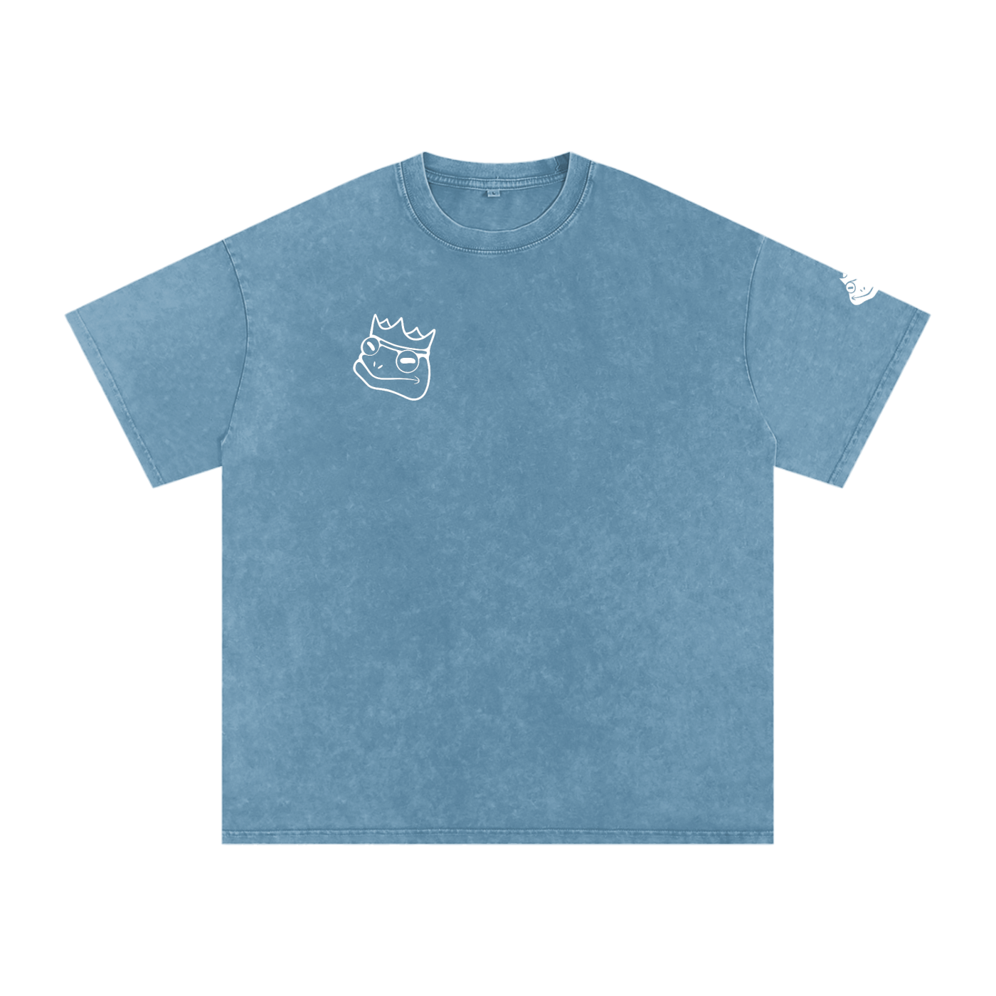 Snow Washed Basic Logo Tee
