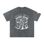 The King - Snow Washed Oversized Cotton T-Shirt