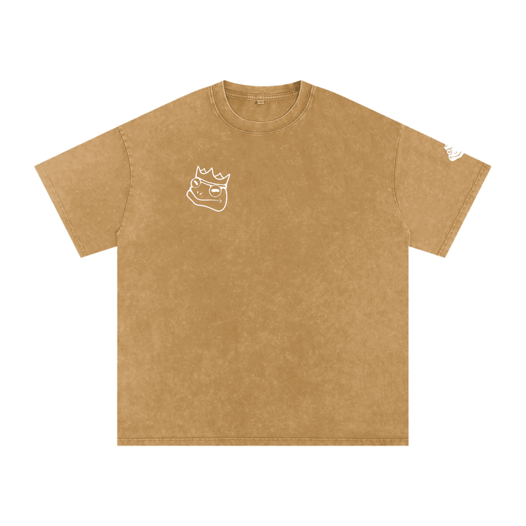 Snow Washed Basic Logo Tee
