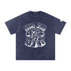 The King - Snow Washed Oversized Cotton T-Shirt