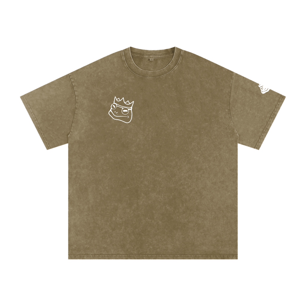 Snow Washed Basic Logo Tee