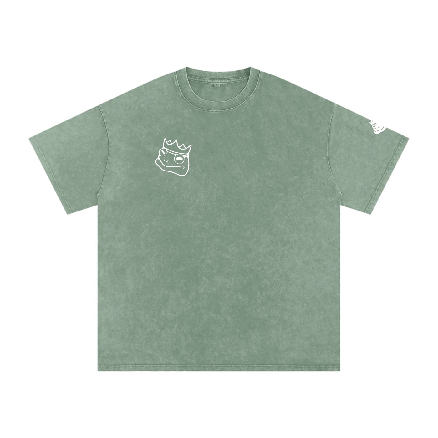 Snow Washed Basic Logo Tee