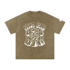 The King - Snow Washed Oversized Cotton T-Shirt