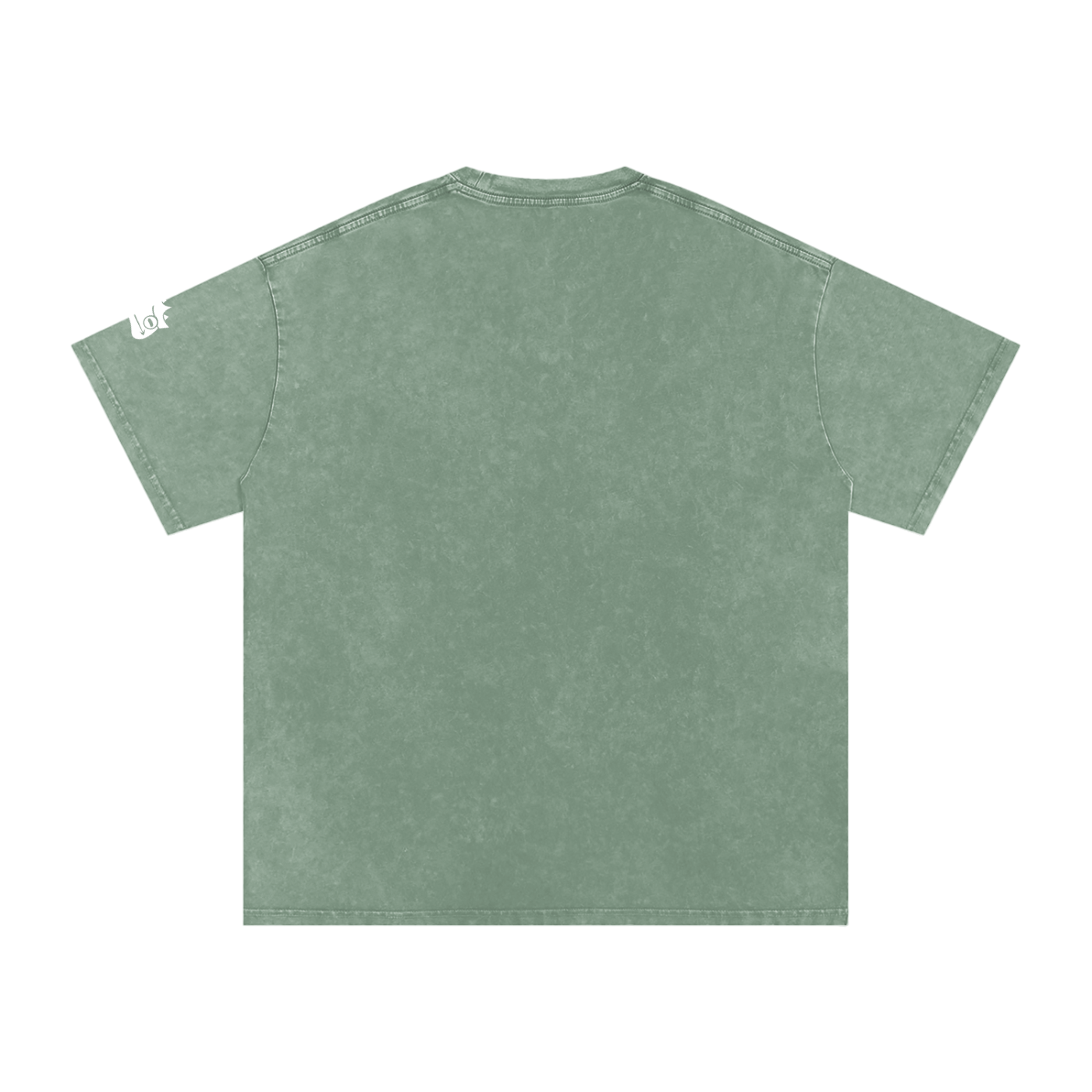 Snow Washed Basic Logo Tee