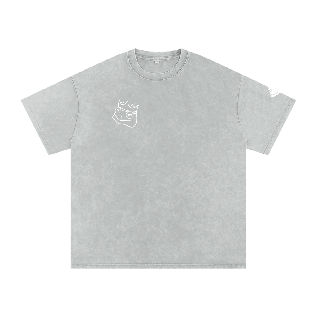 Snow Washed Basic Logo Tee