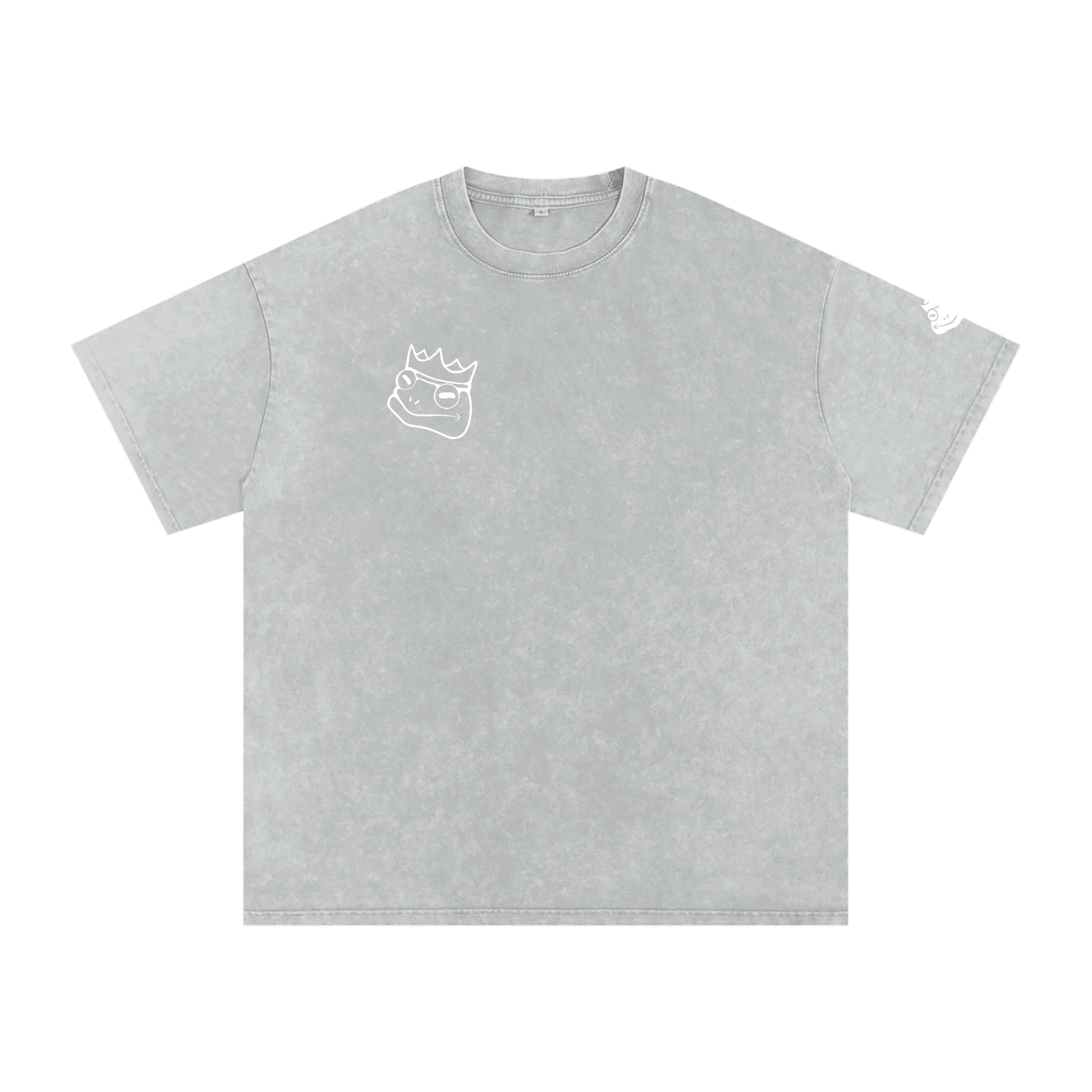 Snow Washed Basic Logo Tee